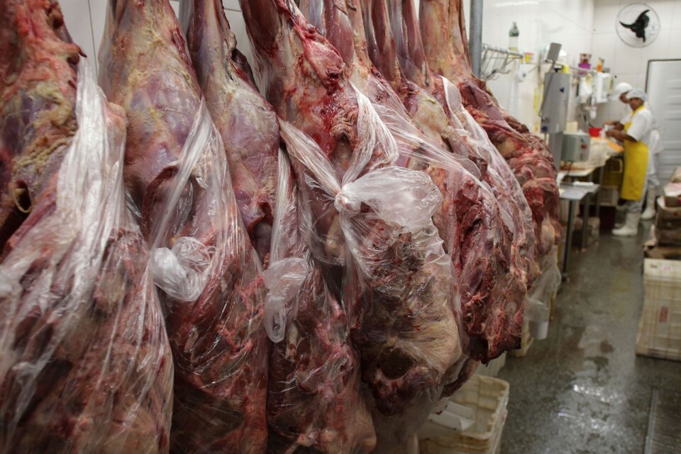 Brasilien exporterar mycket kött.