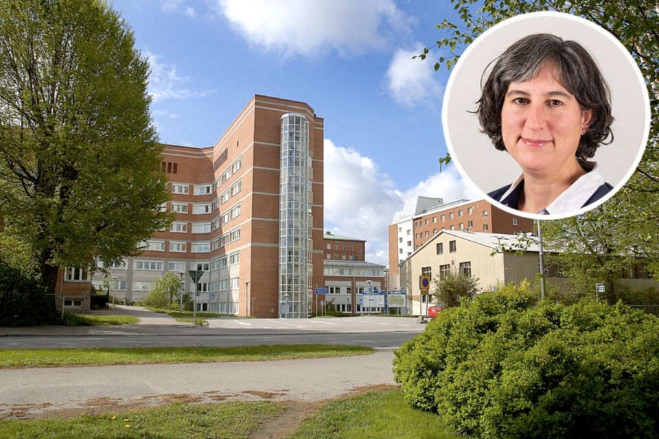 Smittskyddsläkare Lisa Labbé Sandelin konstaterar att två personer i Kalmar län smittats med coronaviruset.