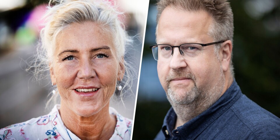 Ann Kajson Carlqvist (M) vill inte avslöja hur förhandlingarna går. Lennart Höckert (S) är också hemlighetsfull men tycker att Moderaterna behöver bestämma vilken fot de vill stå på.