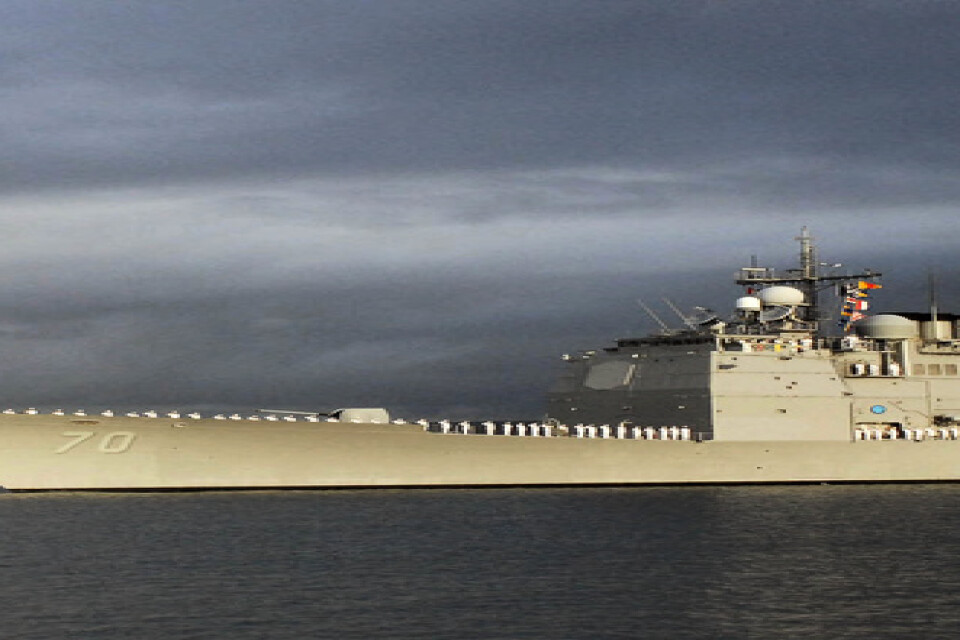 USS Lake Erie får inte besöka Hongkong. Arkivbild.