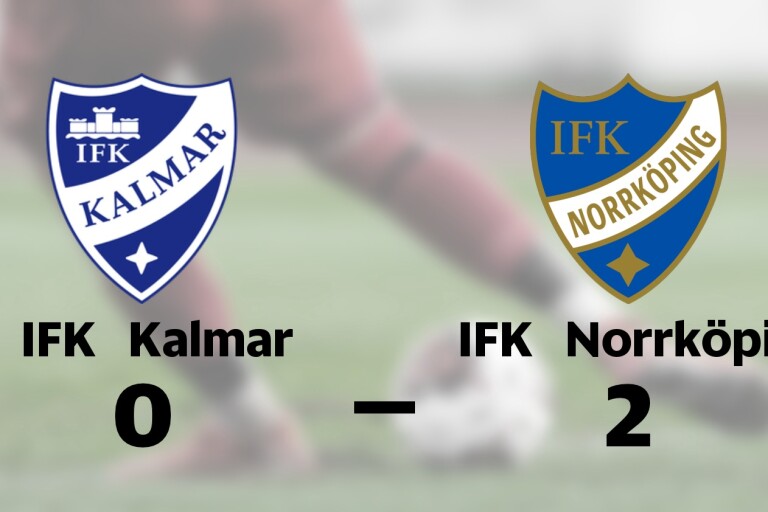Förlust för IFK Kalmar hemma mot IFK Norrköping