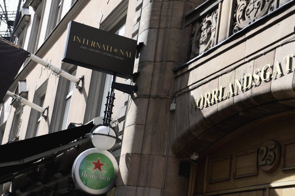 The International Bar på Norrlandsgatan i Stockholm, var en av fem restauranger i Stockholm som smittskyddsenheten stängde.