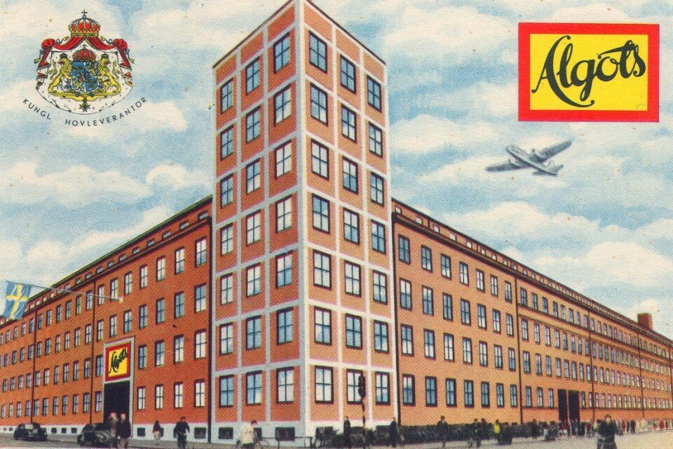 Algots fabrik på Bryggaregatan.