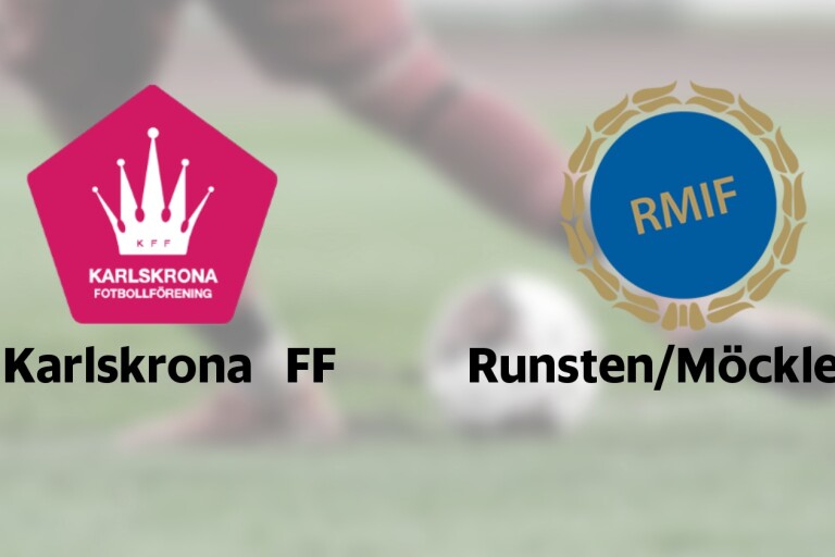 Runsten/Möckleby möter Karlskrona FF borta