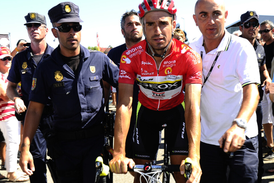 Juan José Cobo vann 2011-års Vuelta a España men har testat positivt för dopning under den perioden. Arkivbild.