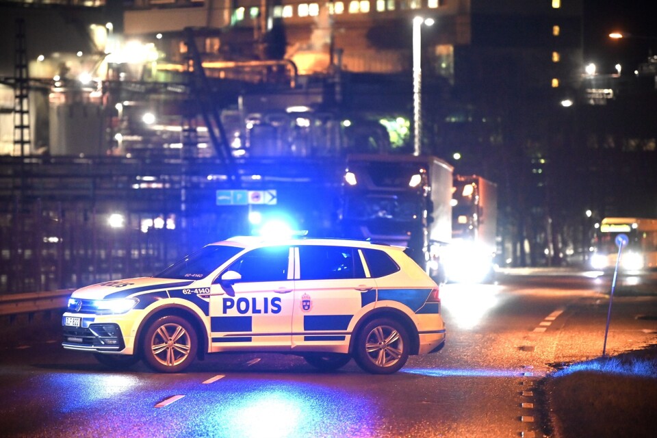 Olyckan inträffade precis vid Nymölla bruk.