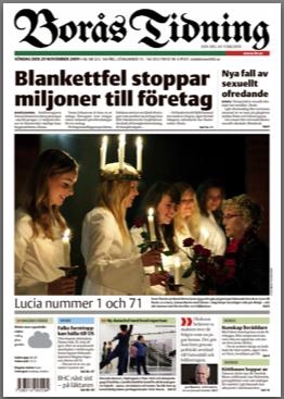 Borås Tidning 29 november