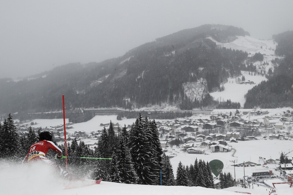 Smittspridningen stoppar tisdagens slalom för damer i Flachau. Arkivbild.
