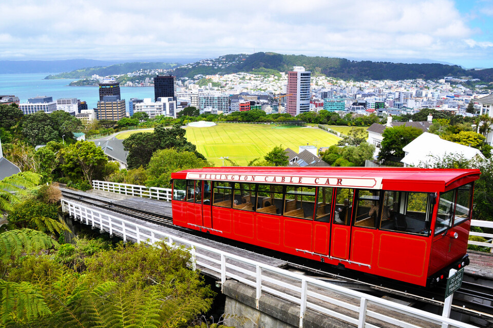 Nya Zeeland ökar stödköpen av statsobligationer för att stimulera ekonomin. På bilden huvudstaden Wellington. Arkivbild.