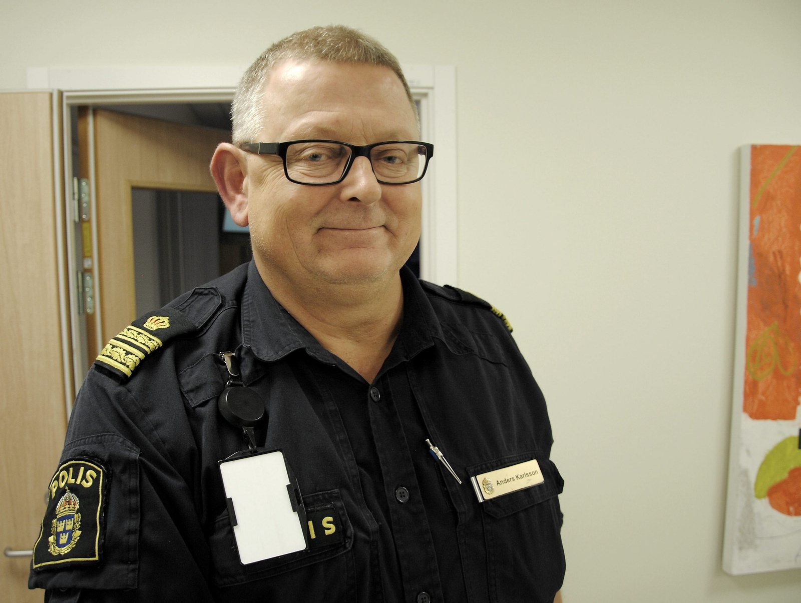 Anders Karlsson, polis.