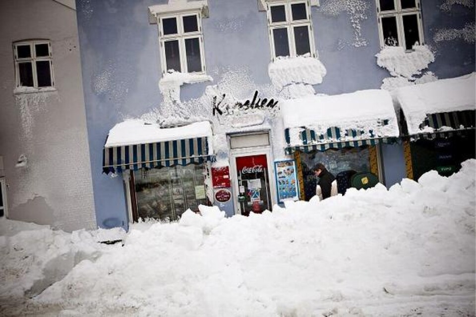 Snödjupet är minst 1,4 meter och det högsta i hela Skandinavien.