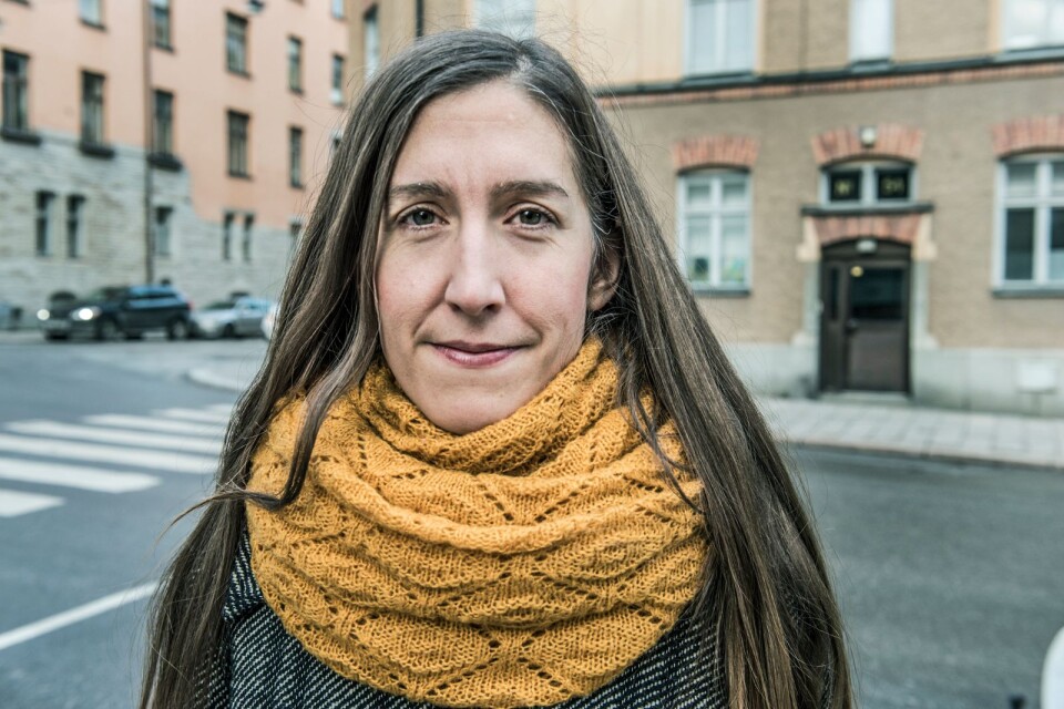 Svenska freds ordförande Agnes Hellström.