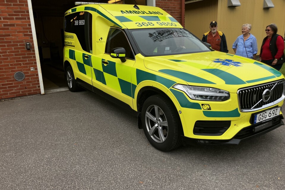Ambulans i Löttorp.