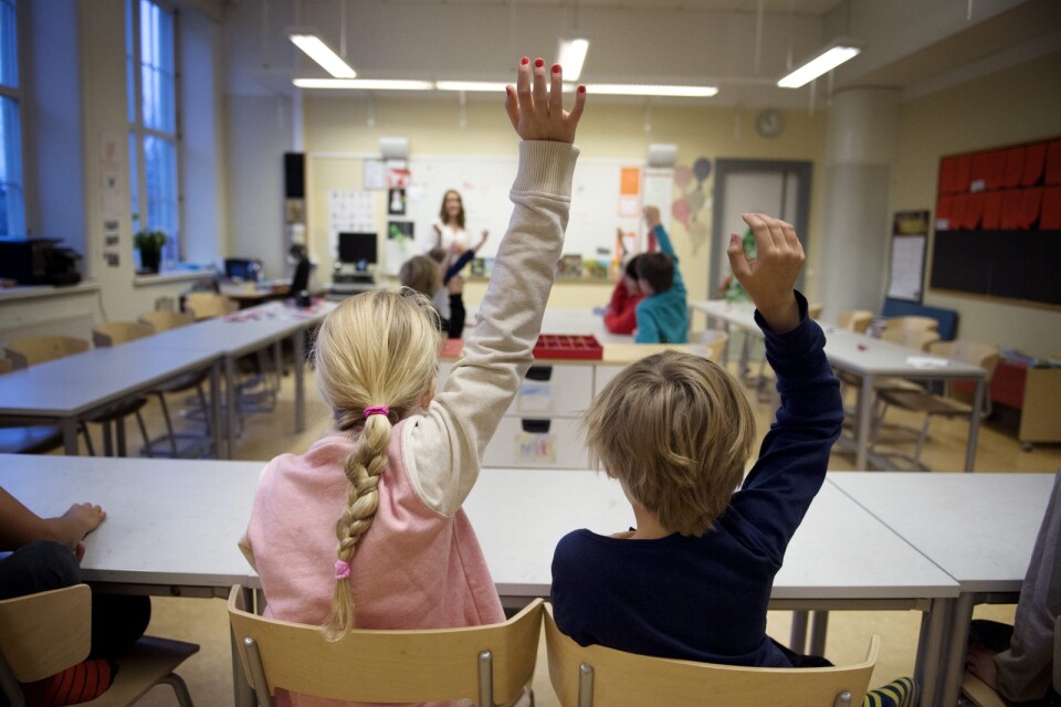 Från och med torsdag är det tillbaka till det normala för många danska elever. Arkivbild.