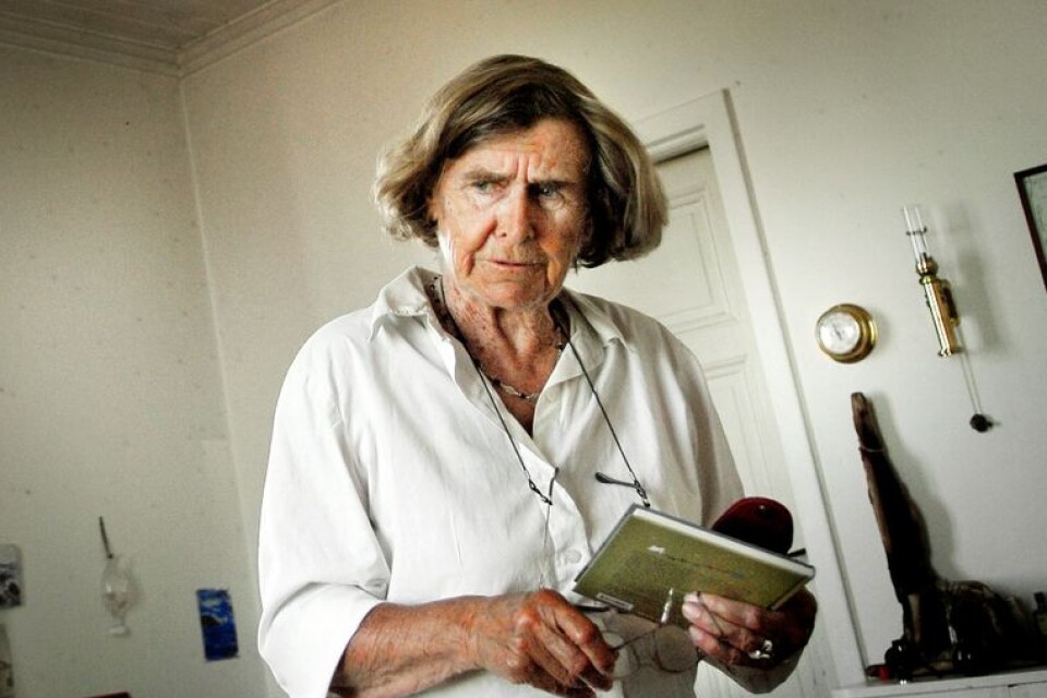 Författaren Inger Brattström 2006.