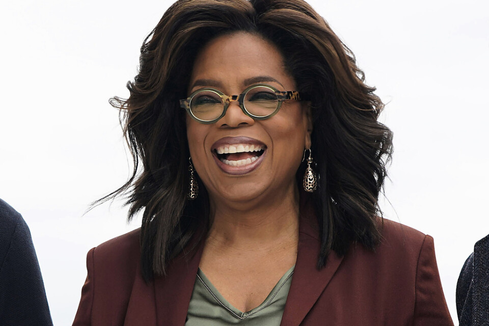 Oprah Winfrey producerar dokumentärfilmen om Sidney Poitier. Arkivbild.