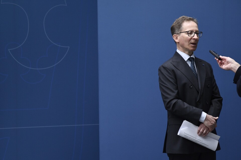 STOCKHOLM 20230424
Nationalekonomen Hans Lindblad ska leda en så kallad produktivitetskommission som regeringen inrättar.
Foto Fredrik Surell / TT / kod 12060