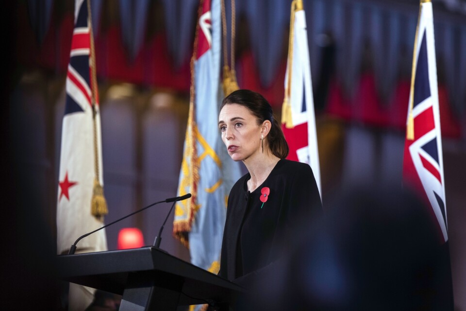 New Zeelands premiärminister Jacinda Ardern tror att landet snart öppnar för besökare från fler länder. Arkivbild.