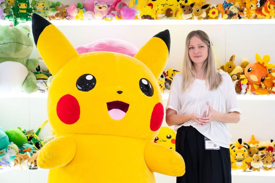 The Pokémon Company brukar dela ut två stipendier till studenter på Royal College of Art. Marie Isacsson var en av dem och fick besöka företaget i Tokyo förra sommaren.