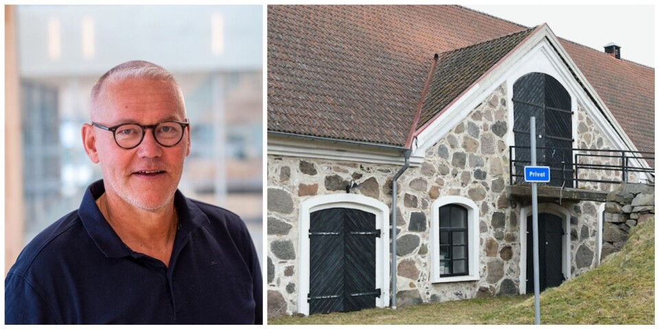 Tomas Ekelius är förhoppningsfull när det gäller ridanläggningen på Teleborg.