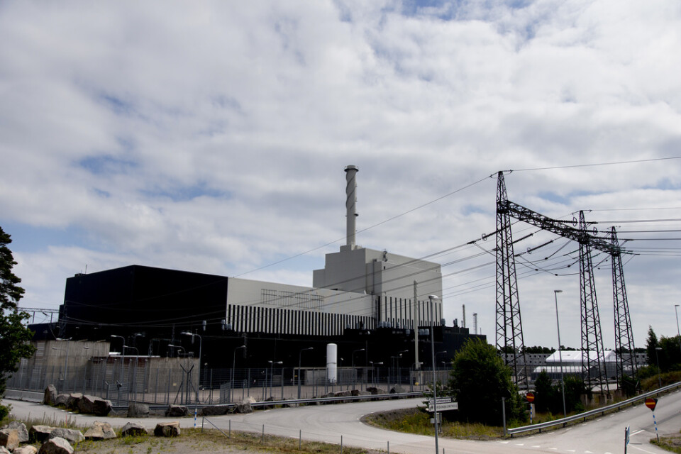Kärnkraftverket utanför Oskarshamn ägs delvis av företaget Uniper.