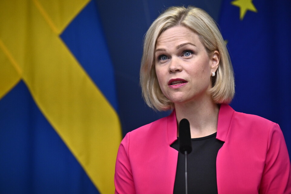 Jämställdhetsminister Paulina Brandberg. Arkivbild.