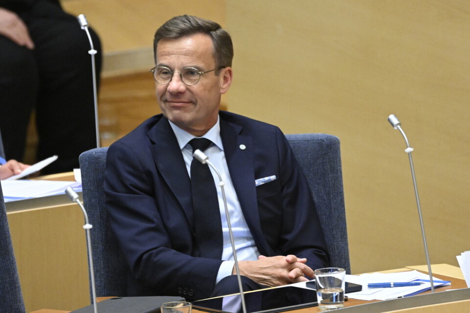 Ökat arvode. Statsminister Ulf Kristersson får, liksom övriga ministrar, ökat arvode i år. Arkivbild.