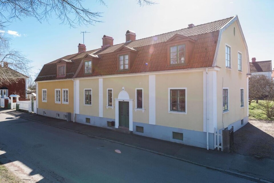 6. S:ta Britas gata 9, Kalmar, Kalmar. Boyta: 186 kvadratmeter. Utropspris: 6 500 000 kr.
