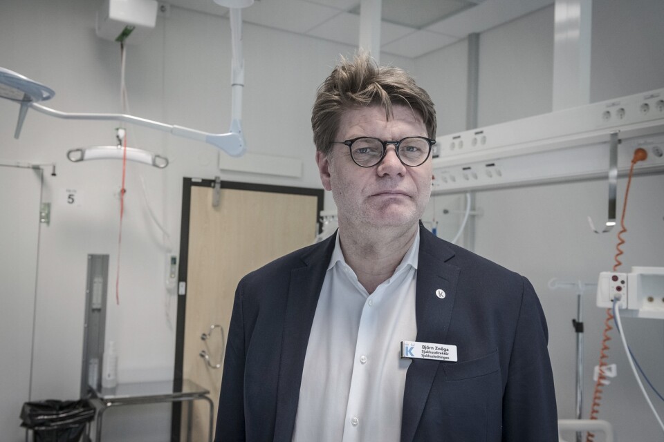 Björn Zoëga, sjukhusdirektör på Karolinska universitetssjukhuset.