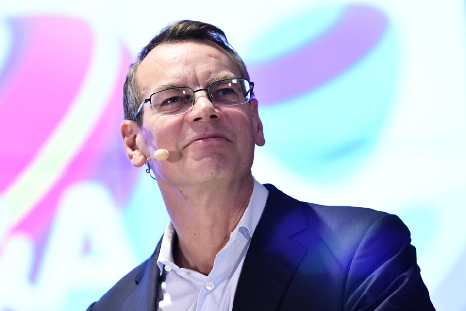 Christian Luiga gick in som tillförordnad vd för Telia när Johan Dennelind slutade i september 2019. Arkivbild.