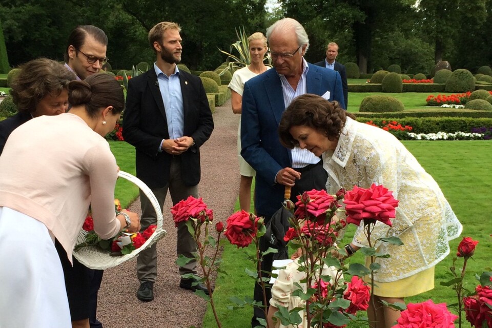 Bilder från Kronprinsessans möte med allmänheten i samband med födelsedagsfirandet 2014.