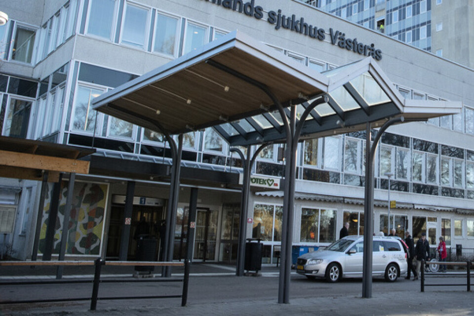 Västmanlands sjukhus i Västerås. Arkivbild.
