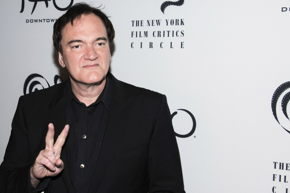 Quentin Tarantino har skrivit en bok. Arkivbild.