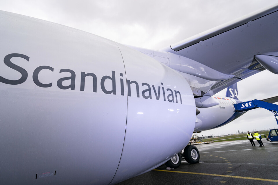 Flygbolaget SAS utvärderar situationen efter att tidigare ha ställt in flygtrafiken till och från Fastlandskina till den 29 februari. Arkivbild