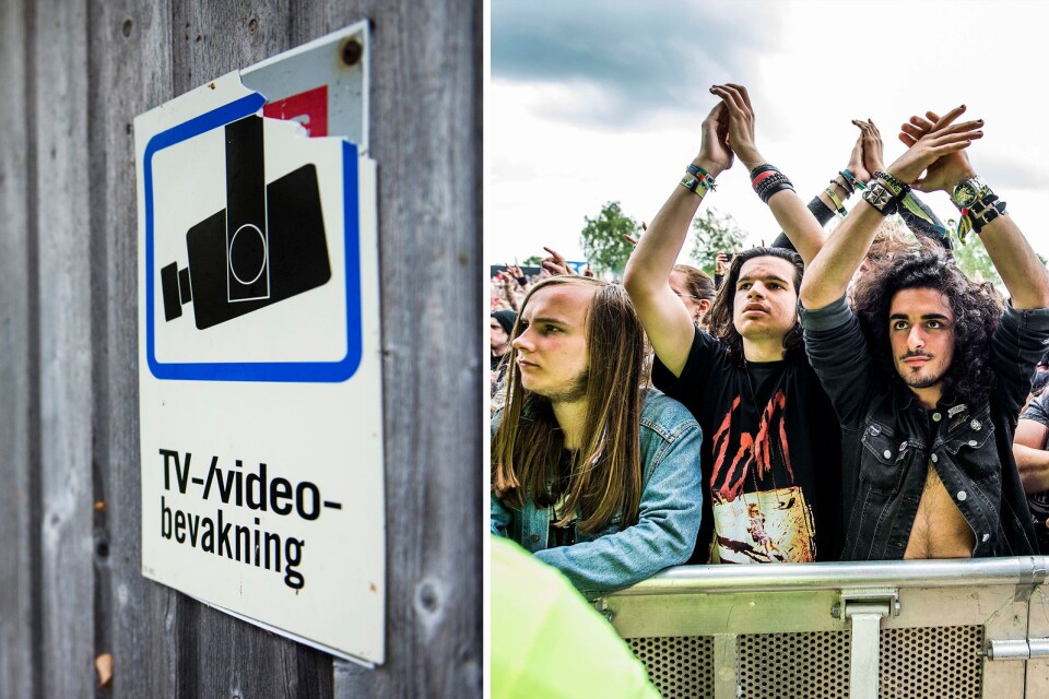 På onsdag nästa vecka drar Sweden Rock igång – i år med kameraövervakning.