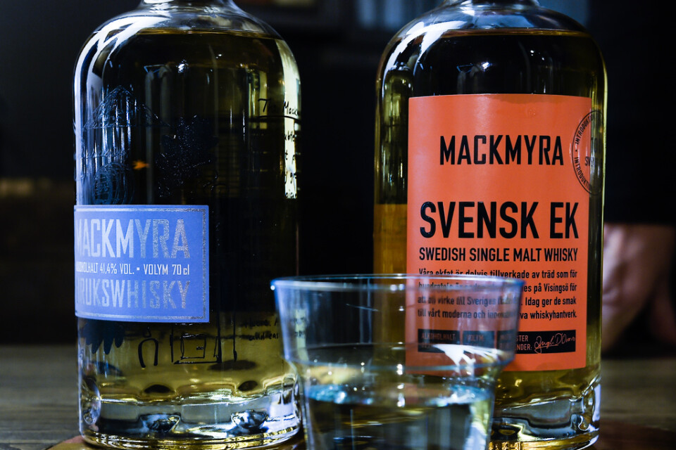 Whiskyföretaget Mackmyra fälls för reklambilder på internet. Arkivbild.