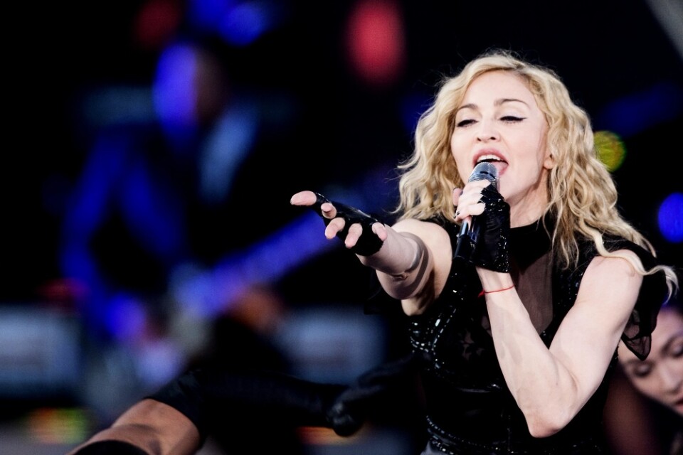 Madonna tackar sina fans för stödet hon fått under sjukdomsperioden. Arkivbild.