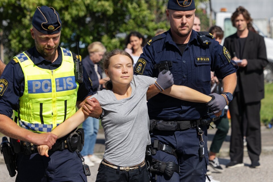 Klimataktivister som Greta Thunberg bör inte straffas, enligt insändarskribenten.