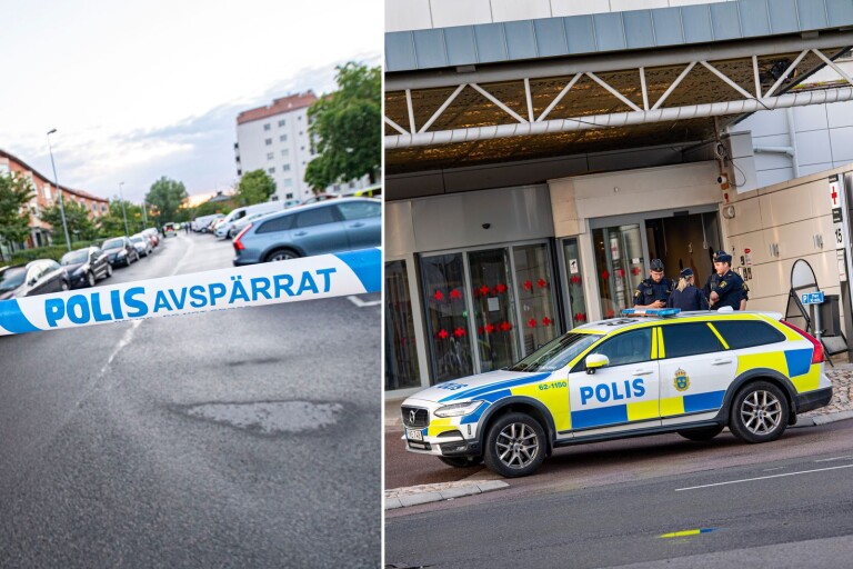Stor polisinsats efter skottlossning i Kristianstad – ung man död