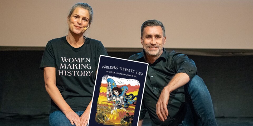 Författare vill sprida mod och historia med ny bok: ”På ett lekfullt vis”
