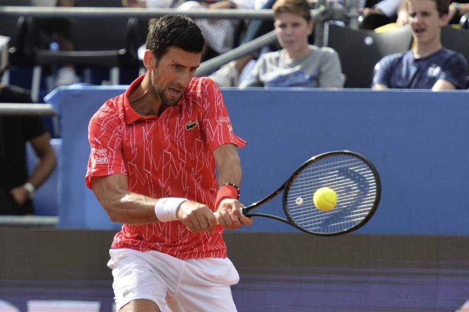 Även Novak Djokovic har testat positivt för corona efter sin egen tennisturnering. Arkivbild.