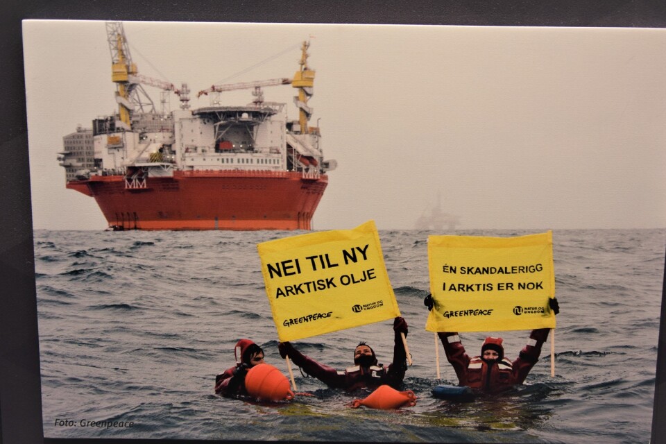 Demonstrationerna mot norsk oljeexploatering i Ishavet har genom åren varit många.