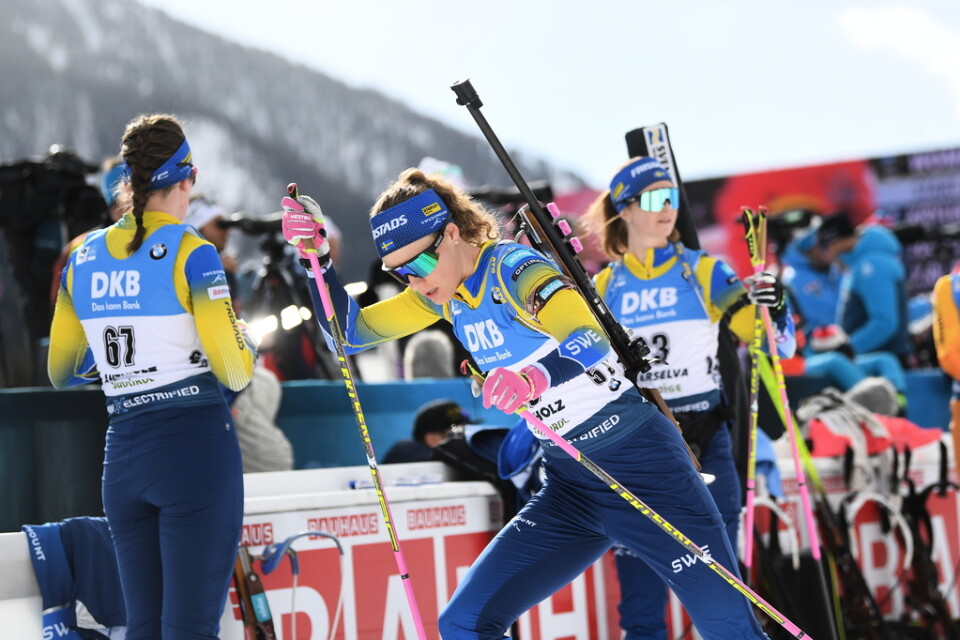 Hanna Öbergs succé med två raka guld i OS 2018 och VM 2019 smittar av sig på de andra i laget. "Det ger ju känslan av att man själv har chansen", säger Linn Persson.