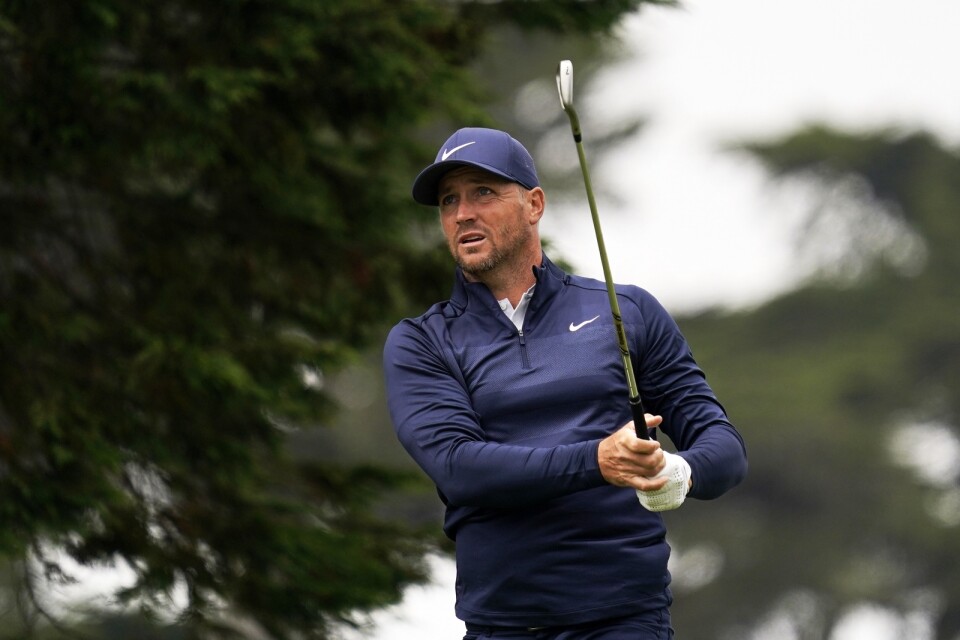 Alex Norén är ensam svensk kvar i PGA-mästerskapet i San Francisco.