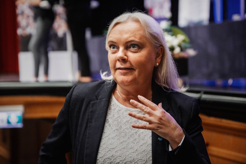 Kristina Winberg (SD) från Jönköping har suttit i EU-parlamentet sedan 2014 och är fjärde namn på Sverigedemokraternas valsedel i år.