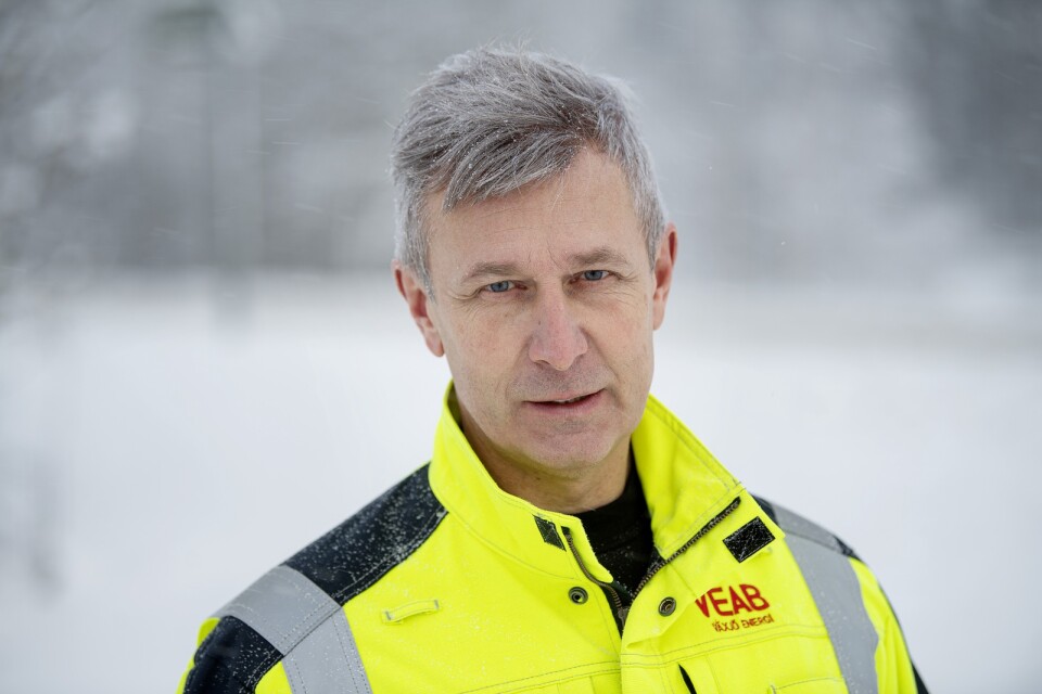 Erik Tellgren, vd Växjö Energi.