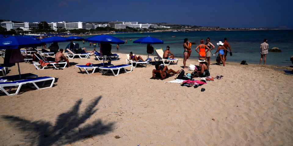 De ryska turisterna saknas på Cypern. Nästan 800|000 brukar komma varje år. Arkivbild.