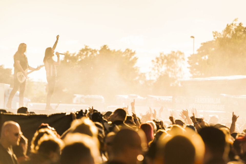 Sweden Rocks festivalledning överväger ett datumbyte för festivalen. Arkivbild.