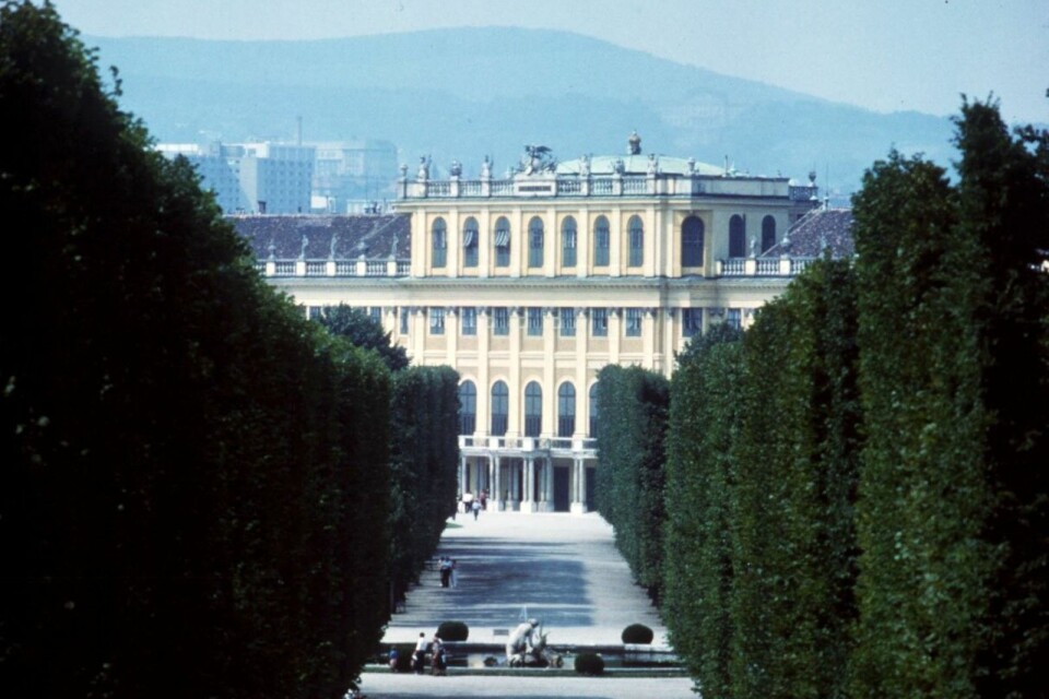 ...från slottet Schönbrunn i Wien.