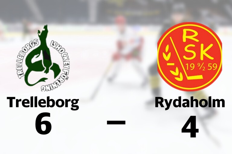 Trelleborg vann i HockeyTrean södra D fortsättning mot Rydaholm